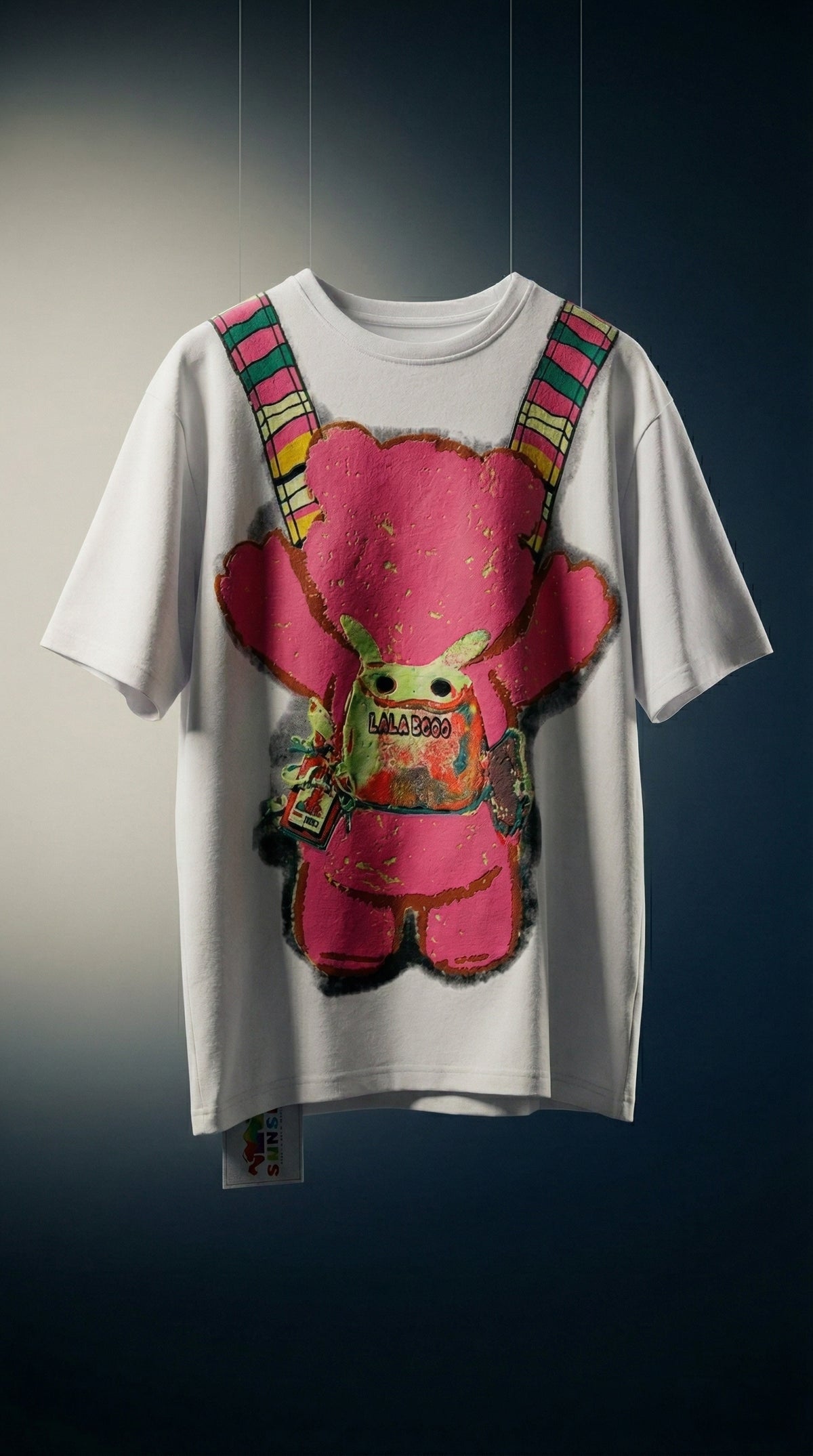 Backpack Graphic Oversized Tee — Drop-Shoulder Fit — view 2