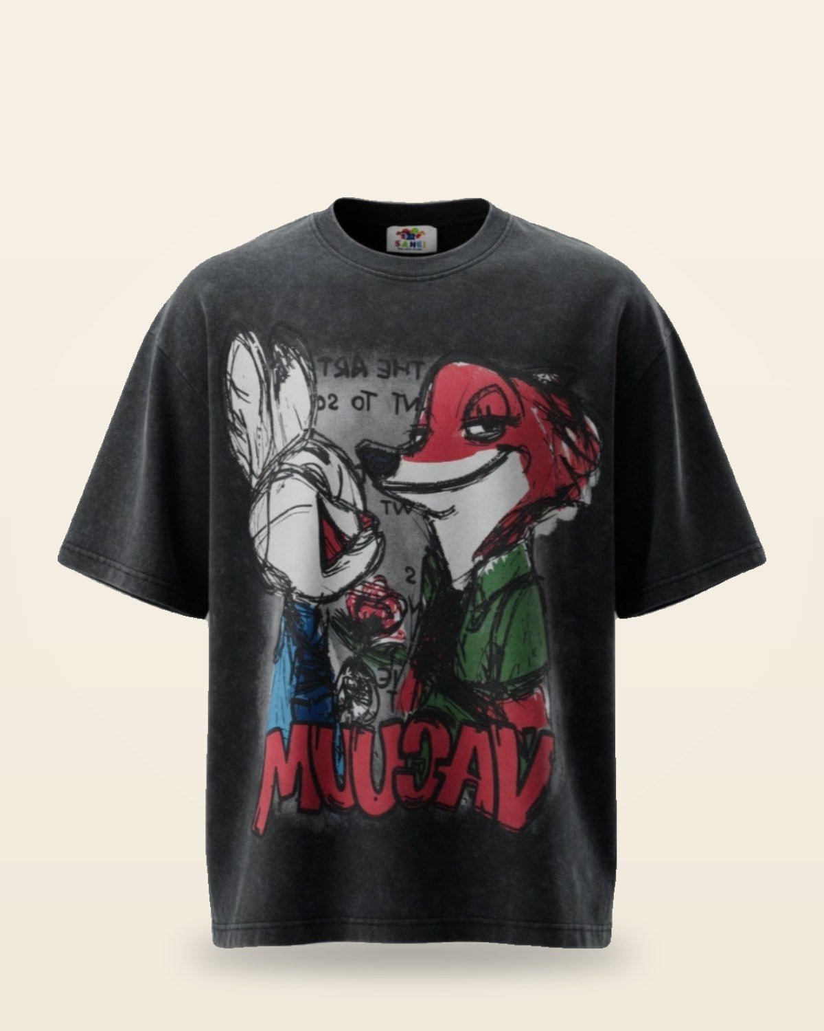 Classic Mood Oversized Tee — Premium Cotton Graphic Fit