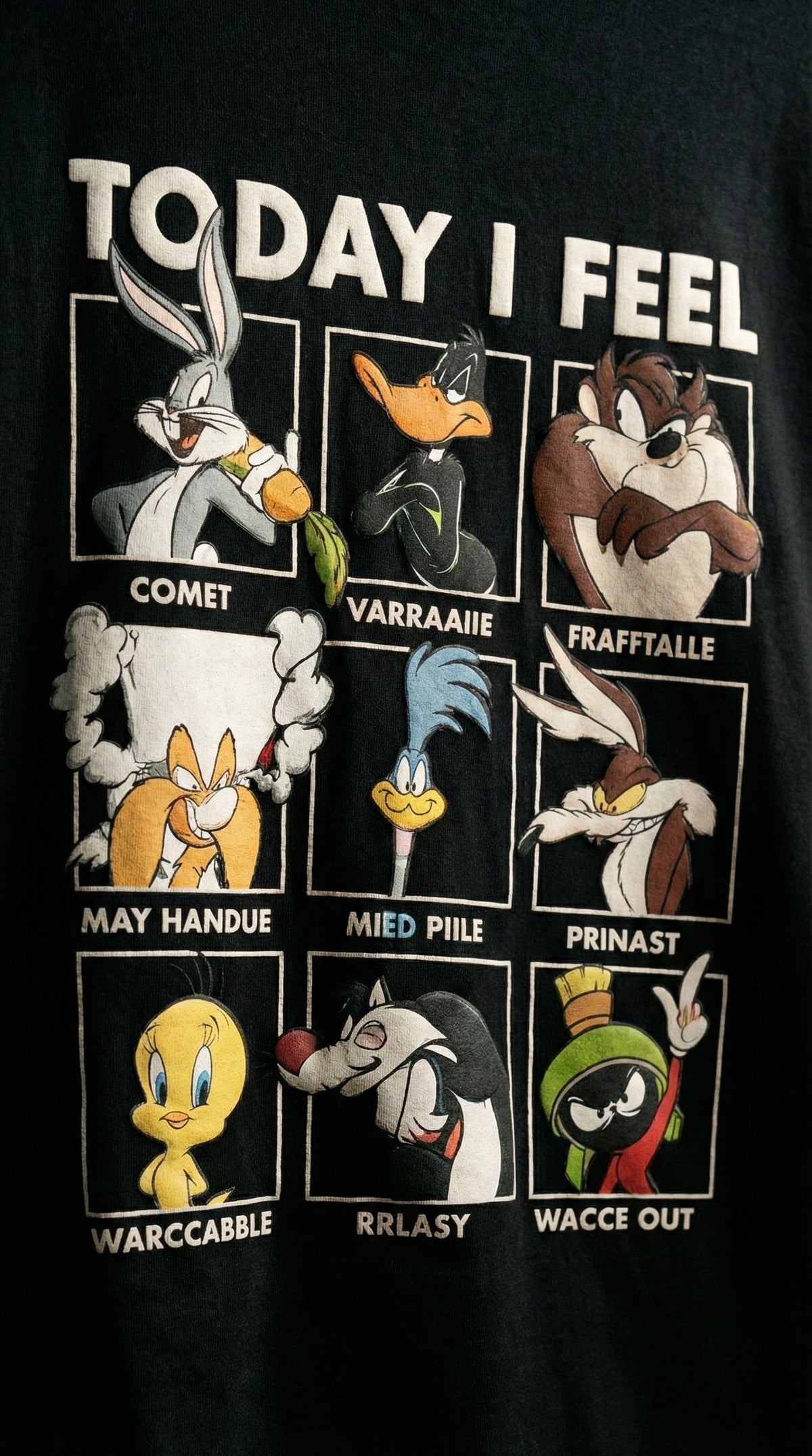 Cartoon Rabbit Oversized Tee — Premium Streetwear Fit — view 8