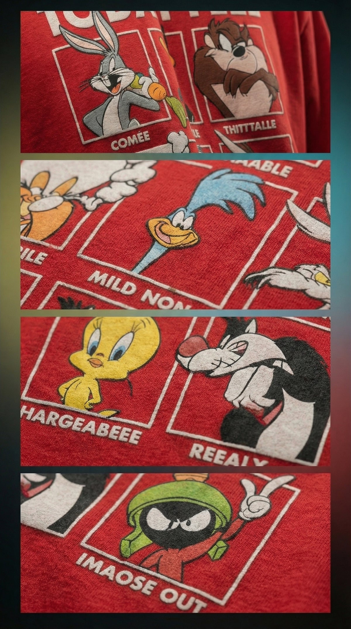 Cartoon Rabbit Oversized Tee — Premium Streetwear Fit — view 2