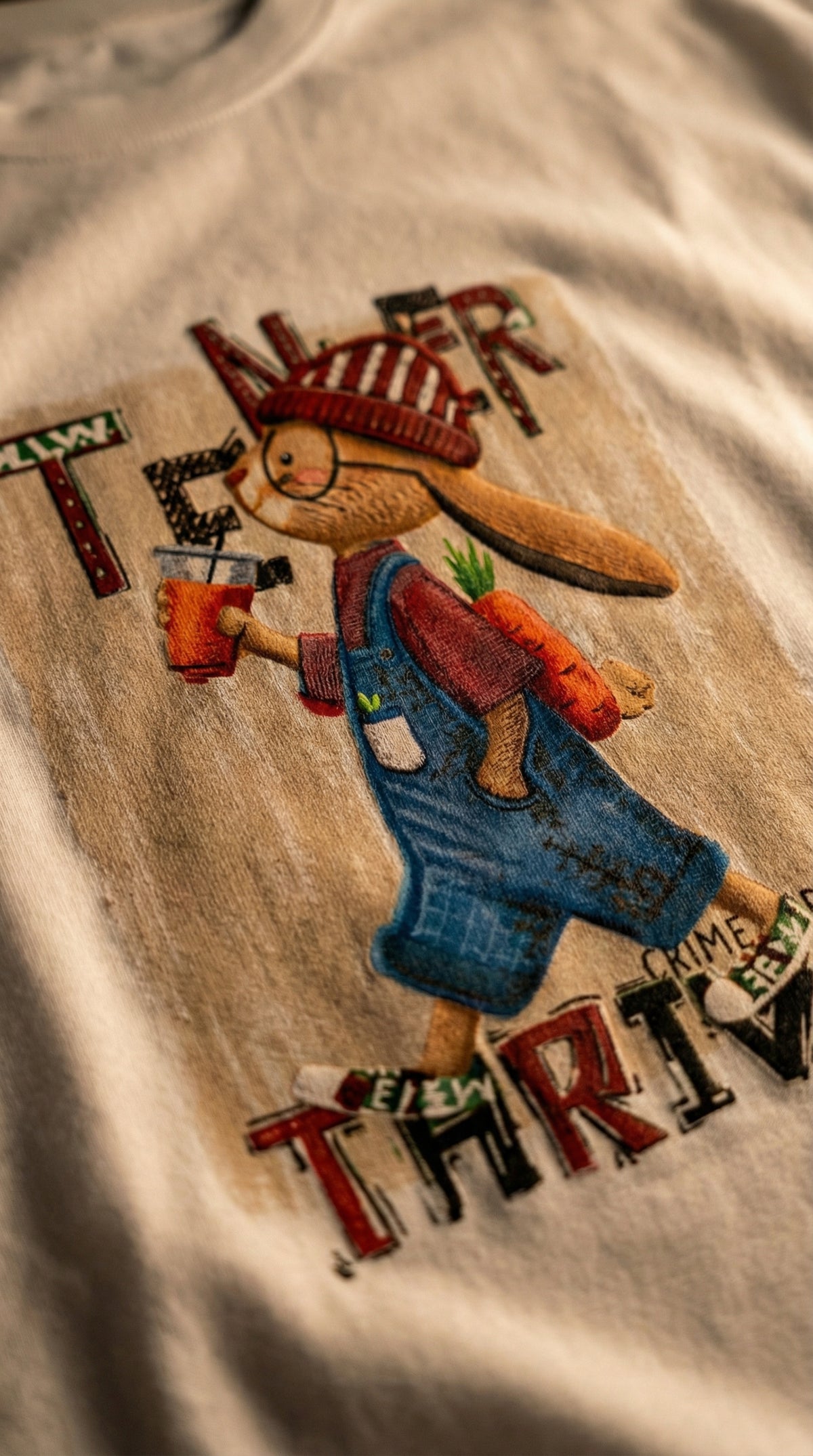 Alley Art Oversized Tee — Premium Cotton Jersey — view 13
