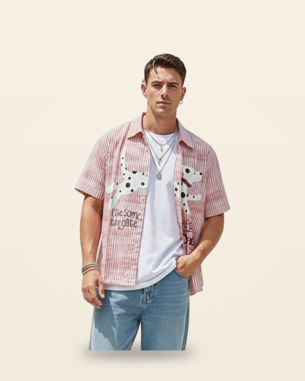 Colour-Block Shirt — Premium Cotton Comfort Fit