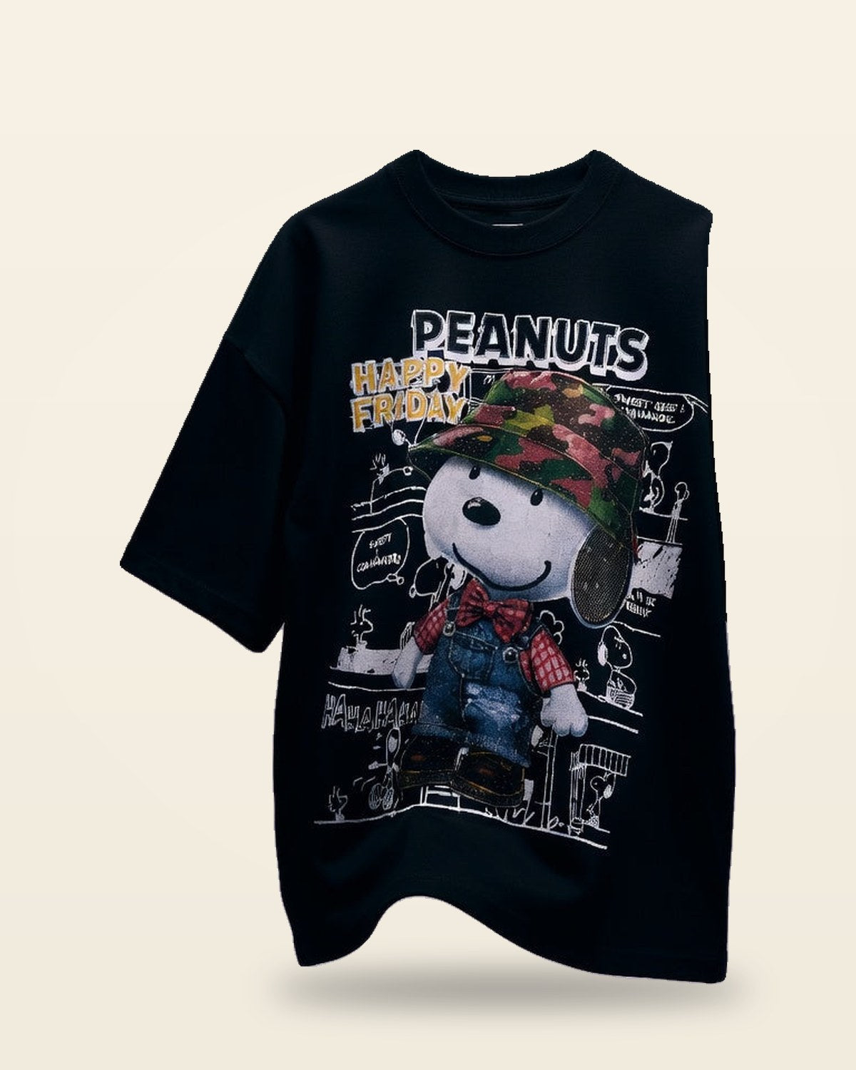 Cool Pup Street Oversized Tee — Combed Cotton Fit