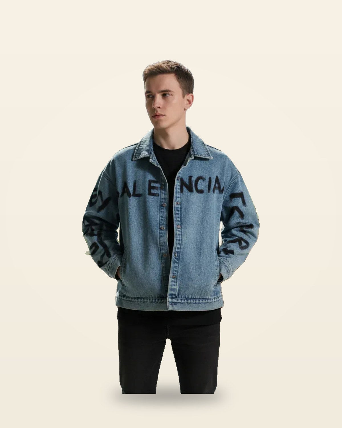 Cotton Blend Shacket — Relaxed Oversized Fit