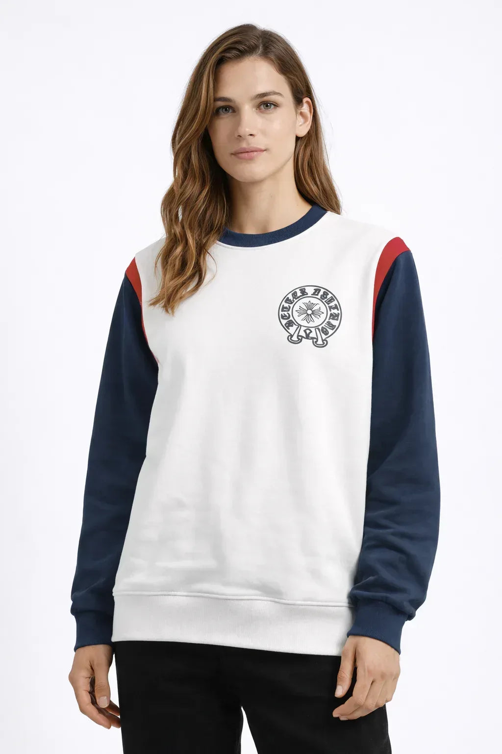 Casual Full Sleeve Glowing Sweatshirt - Sanki