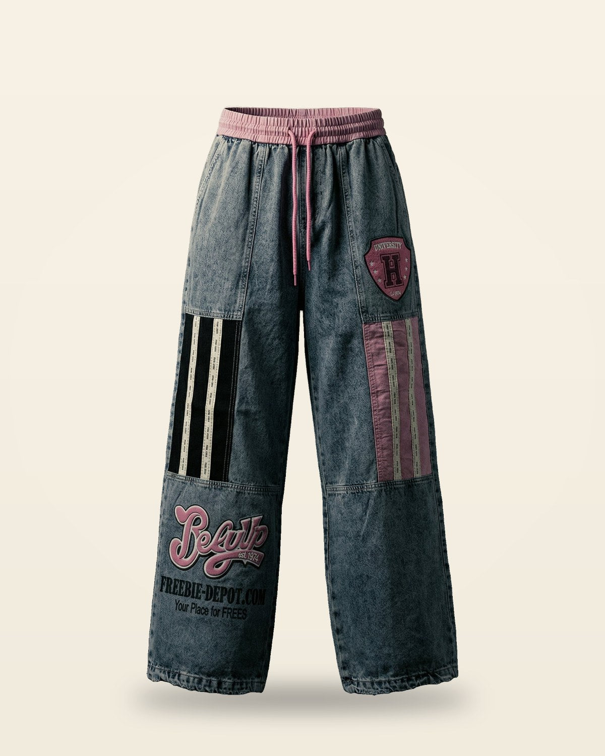 Denim Depot Lower — Tapered Fit Elasticated Jogger