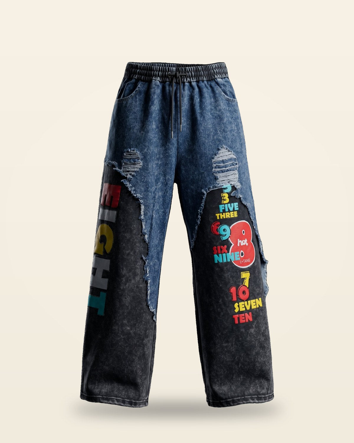 Digits Jeans — Tapered Blue Denim Fit