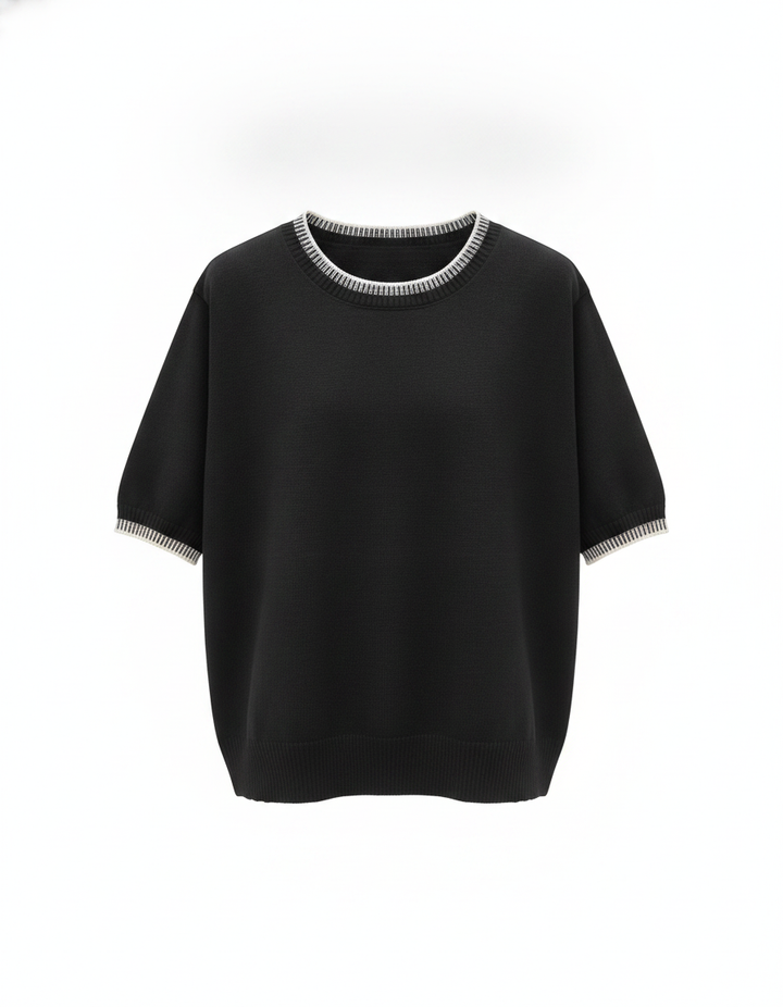 SANKI Black Casuals Top for Women