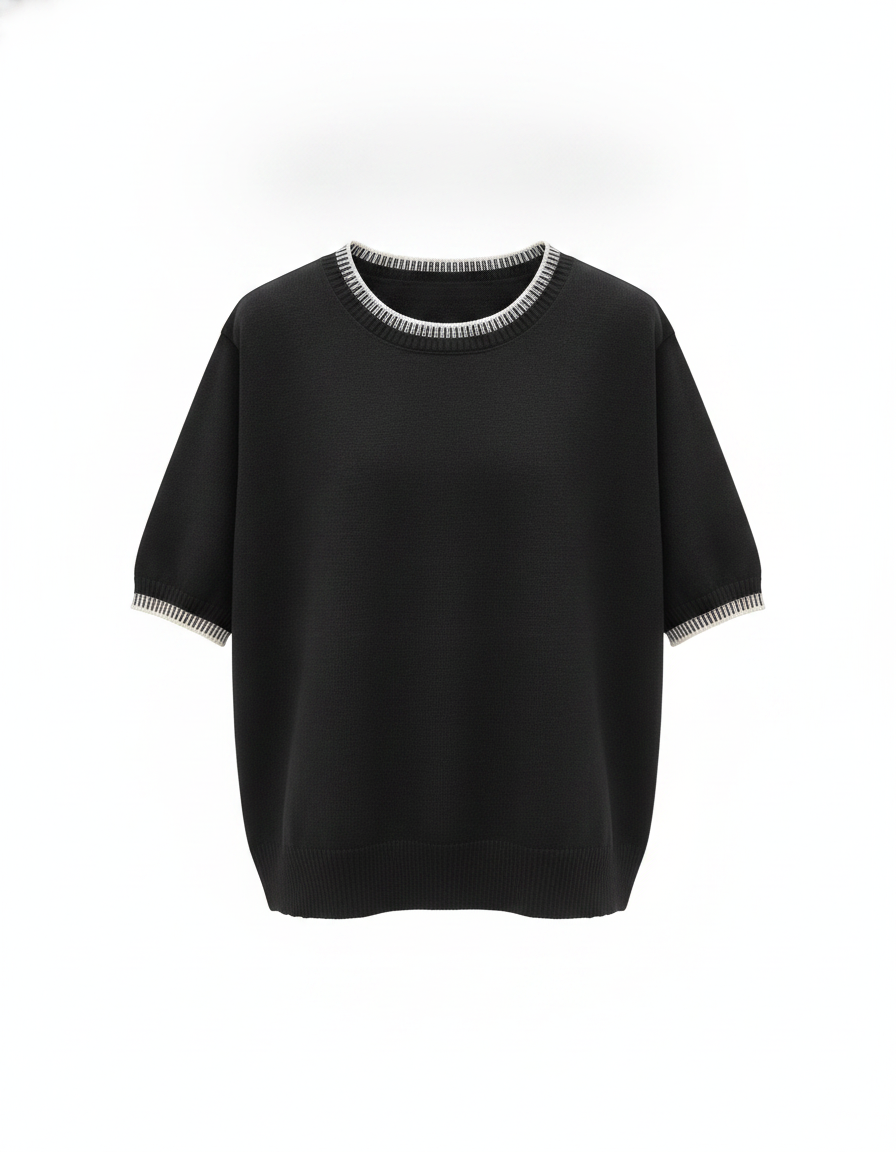 SANKI Black Casuals Top for Women