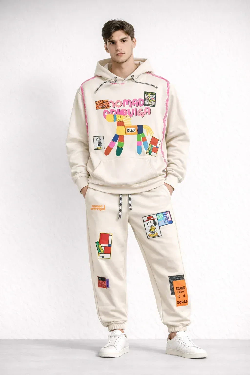 SANKI Nomad Art Drip Co-Ord Set - Sanki