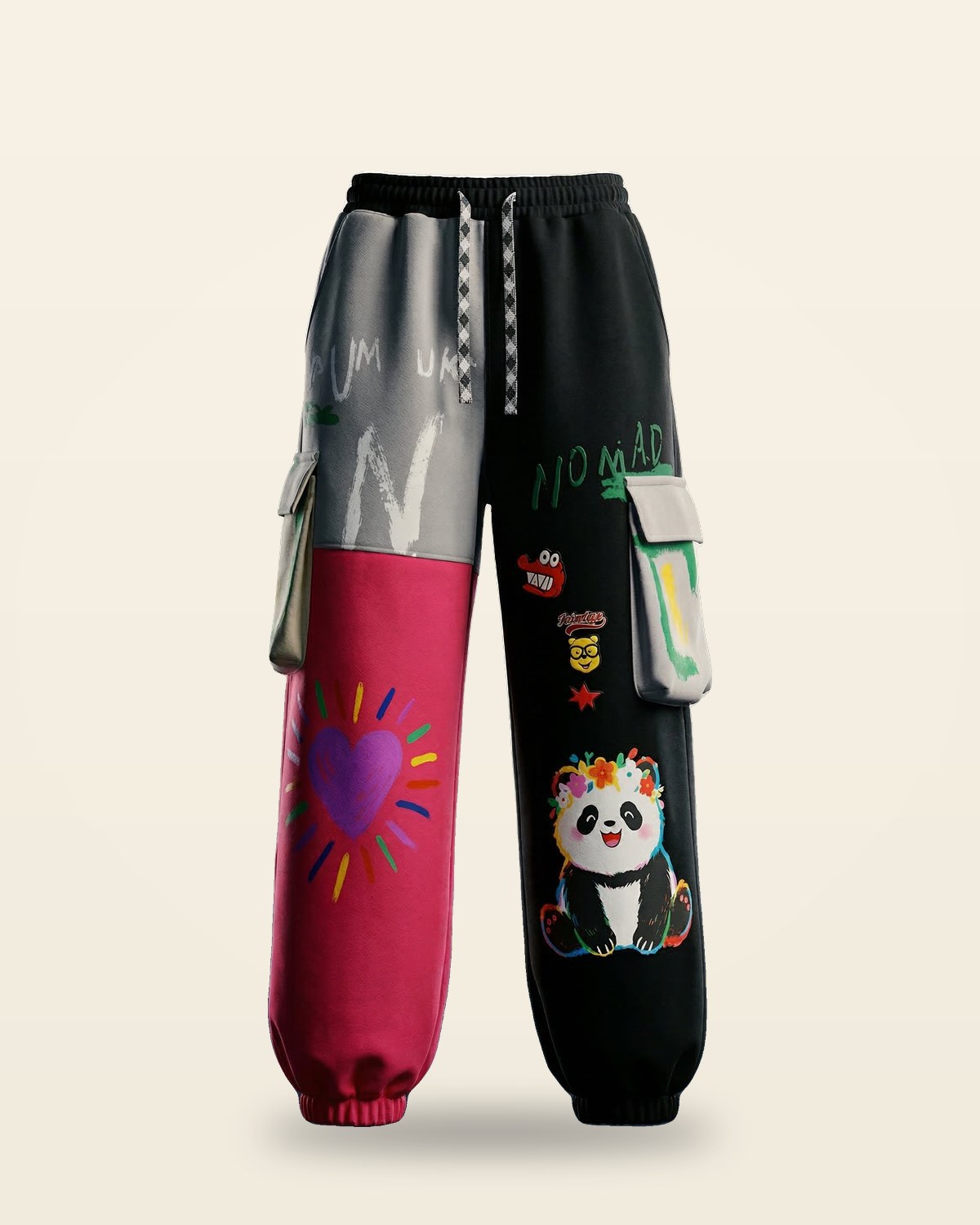 Energy Lower — Multicolor Tapered Fit with Drawstring