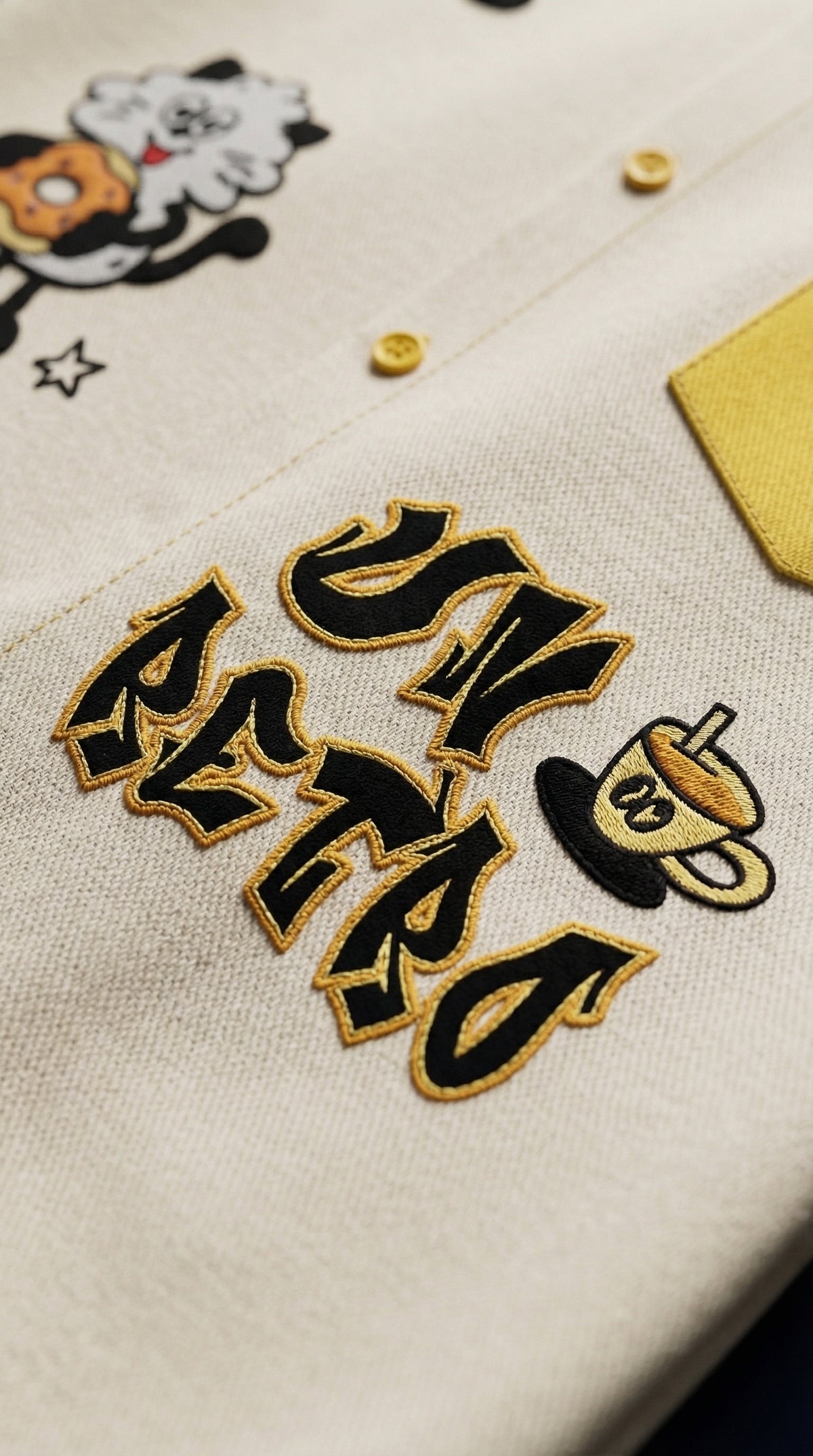 Un-Retro Oversized Shirt — Smooth Fabric, Elevated Details — view 3