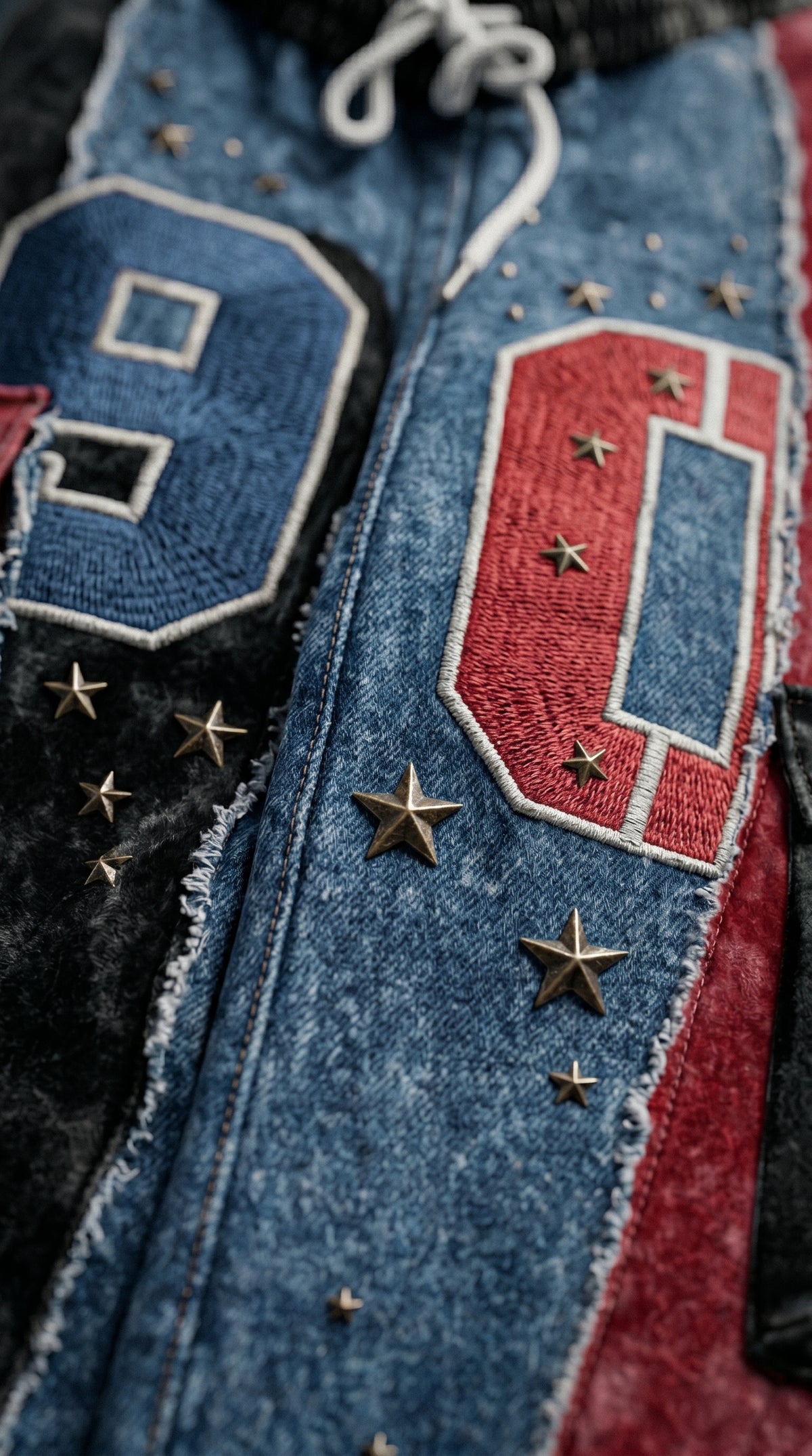9T Denim Jeans — Tapered Fit, Elasticated Waist — view 3