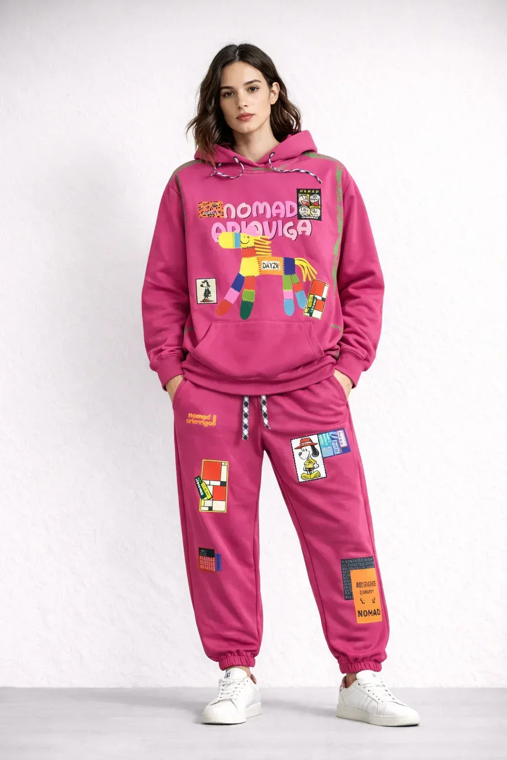 SANKI Nomad Art Drip Co-Ord Set - Sanki