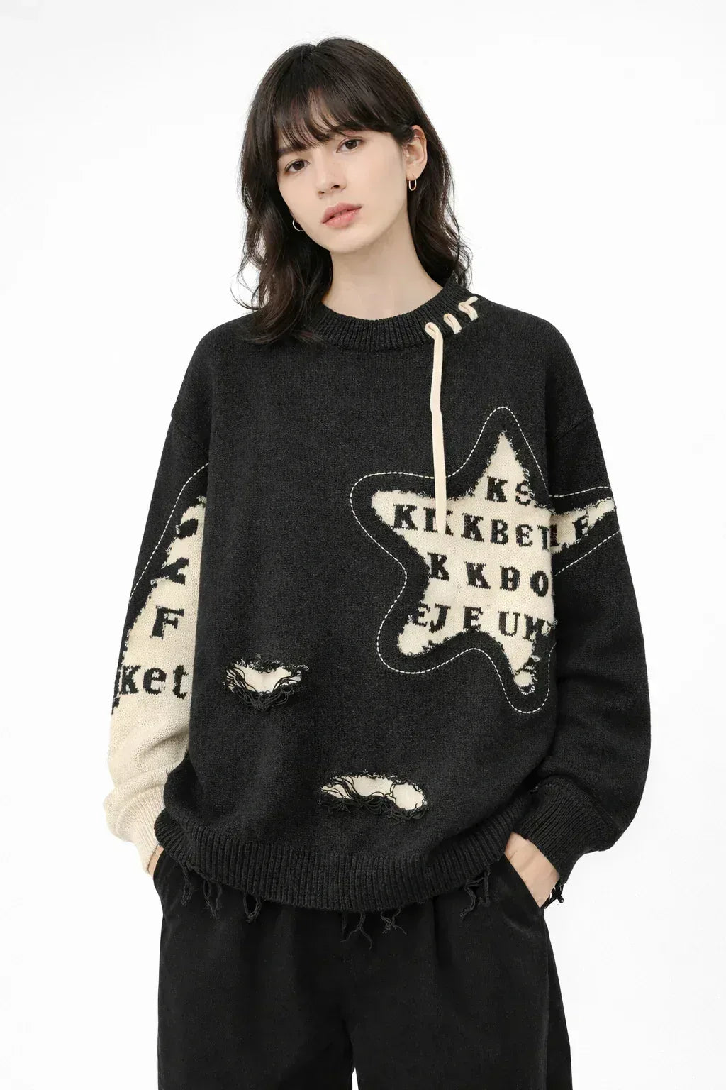 Casual Full Sleeve Sweater - Sanki