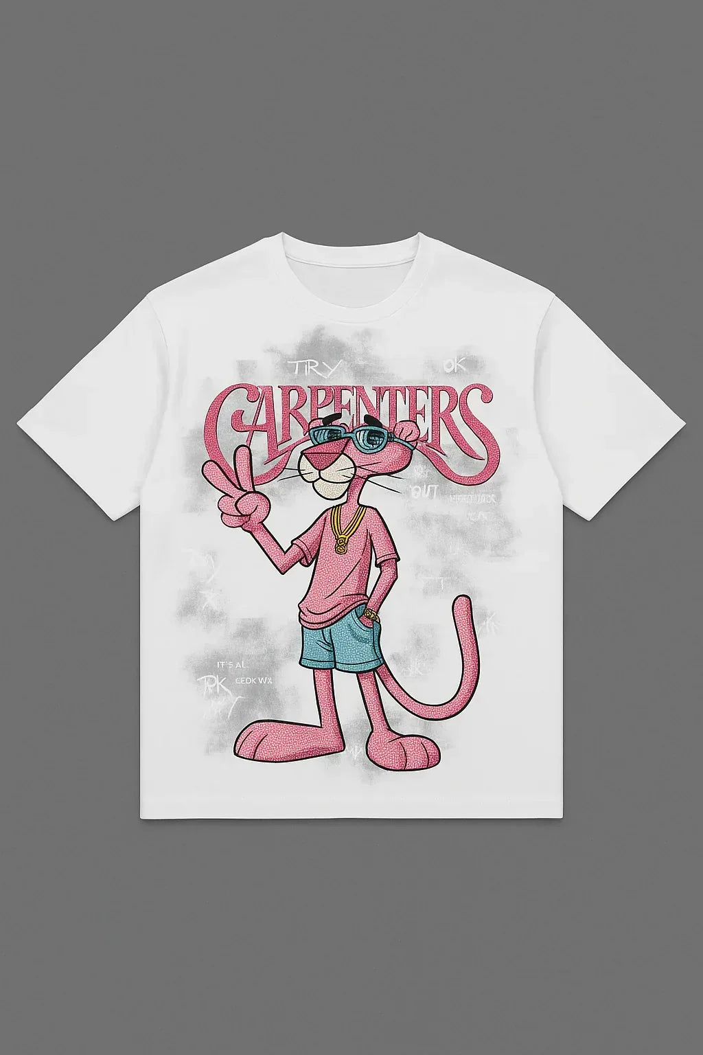 Funky Round Neck T-shirt - Sanki