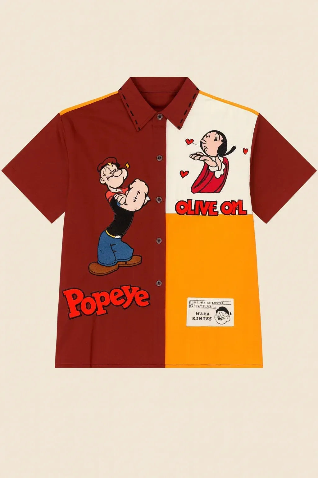 Cartoon Half Sleeve Shirt - Sanki