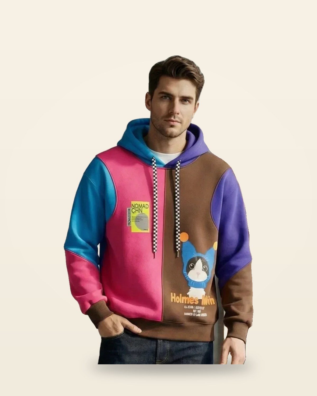 Funky Oversized Hoodie — Heavyweight Fleece Premium Fit