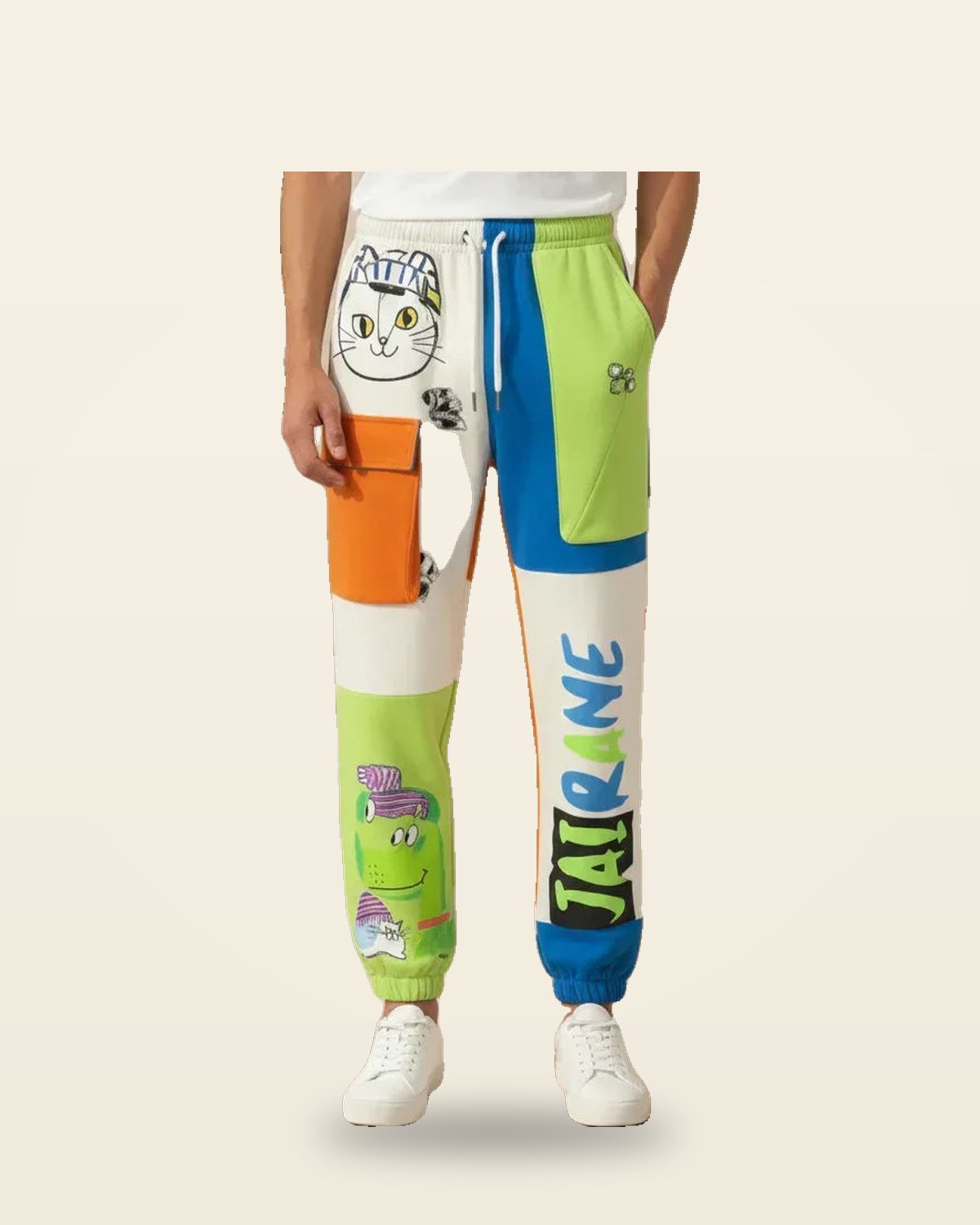 Gradient Tapered Joggers — Elasticated Waist Fit