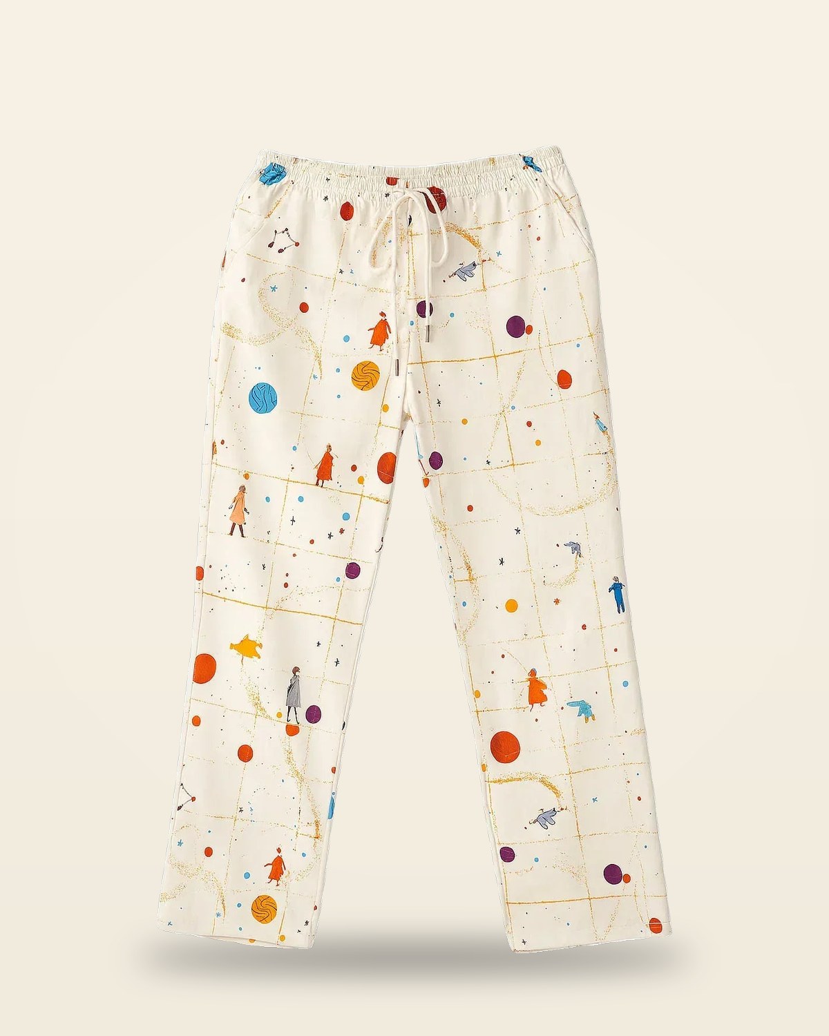 Graphic Lower — Soft Cotton Tapered Fit