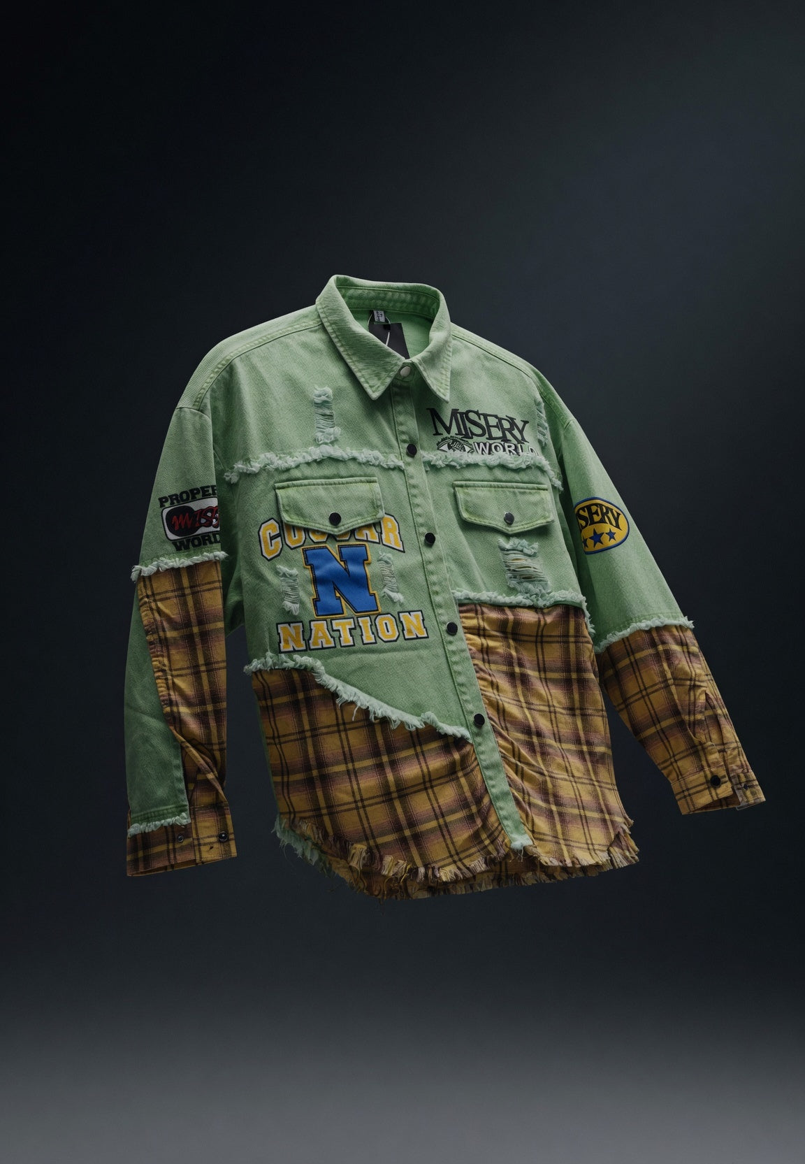 Swish Shirt — Premium Oversized Cotton Blend — view 4