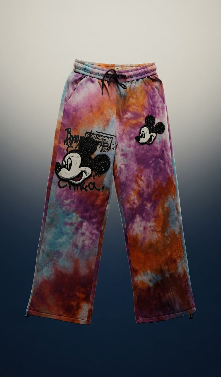 Abstract Mesh Lower — Athletic Stretch Joggers — view 3