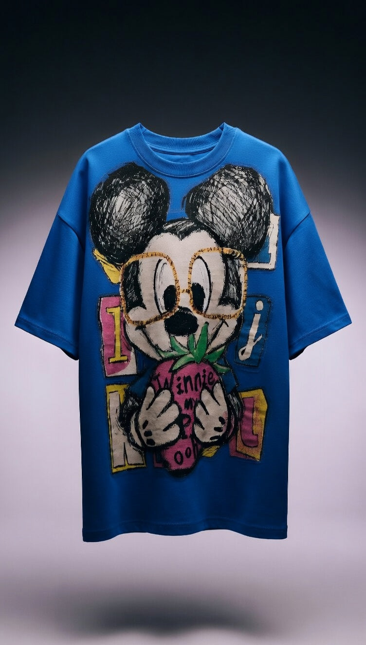 Classic Chill Oversized Tee — Graphic Print Fit — view 12