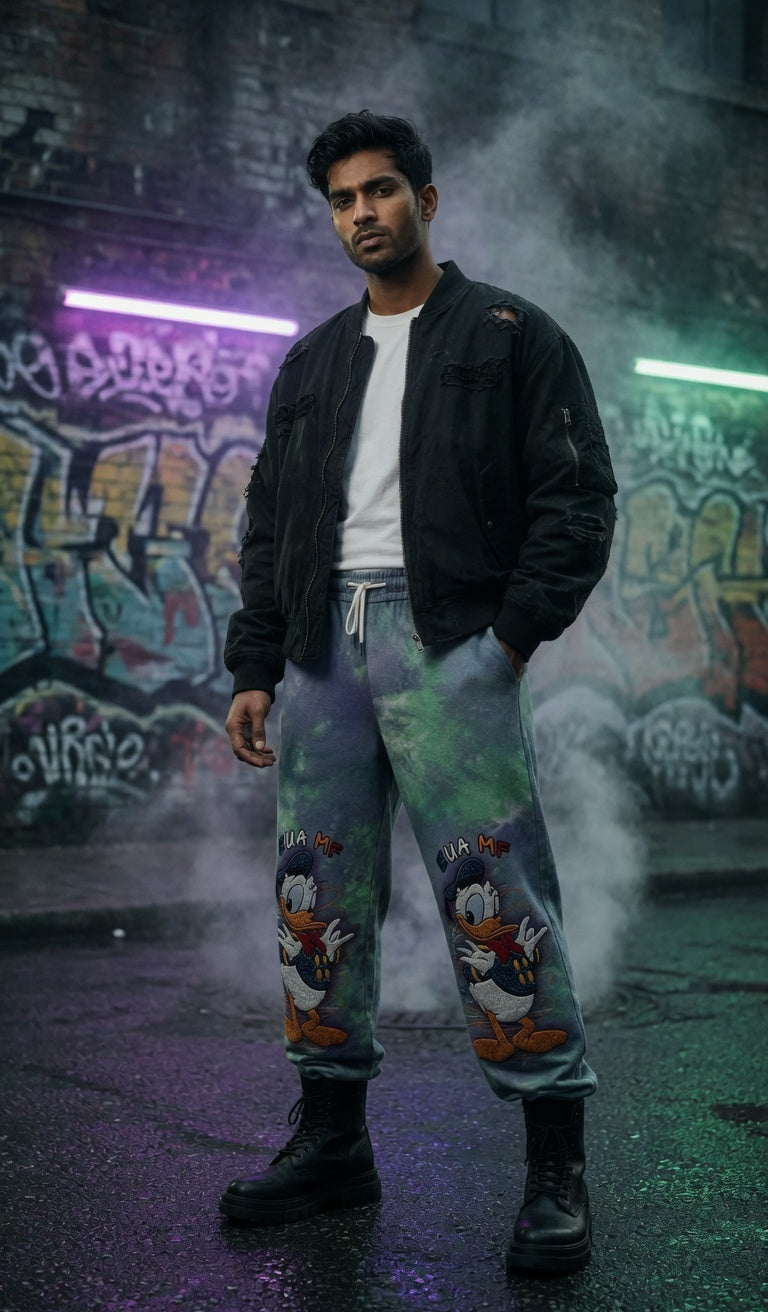 Ducky Lower — Duck Print Premium Joggers — view 5