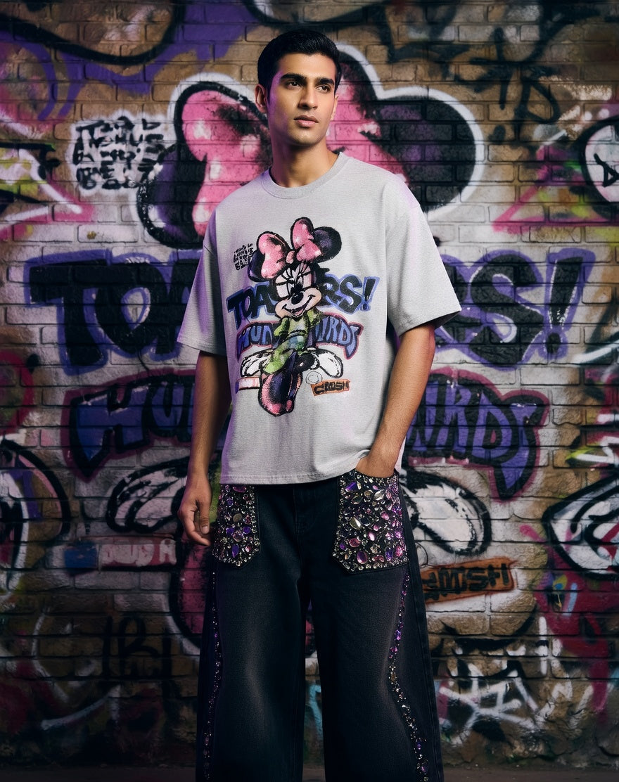 Lost in Vibes Oversized Tee — Drop-Shoulder Fit — view 6