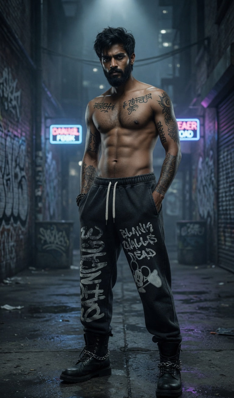 Black Performance Lower — Premium Stretch Jogger — view 2