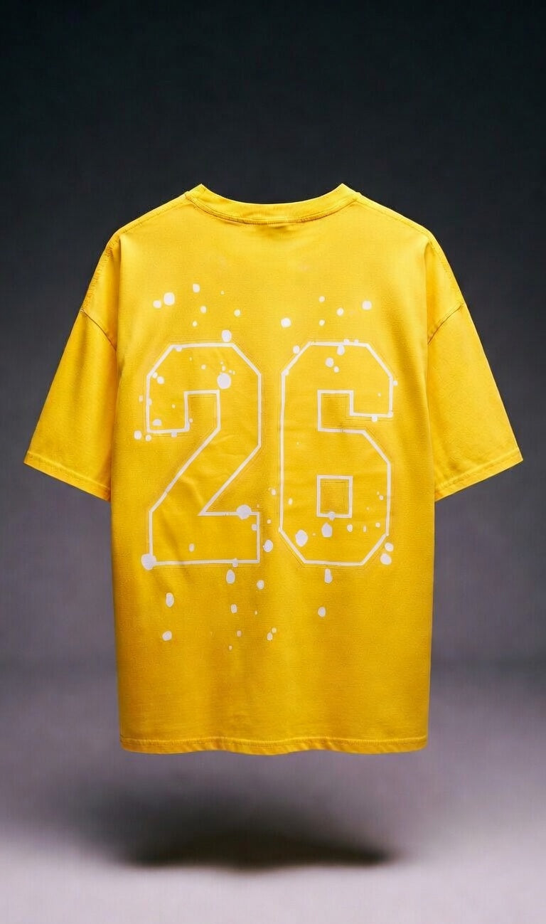 Mood Mode Heavyweight Oversized Tee — Drop Shoulder Fit — view 5
