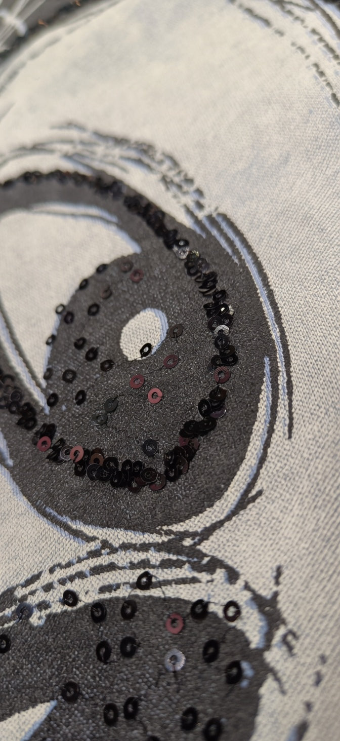 Character Print Oversized Tee — Drop Shoulder Fit — view 10