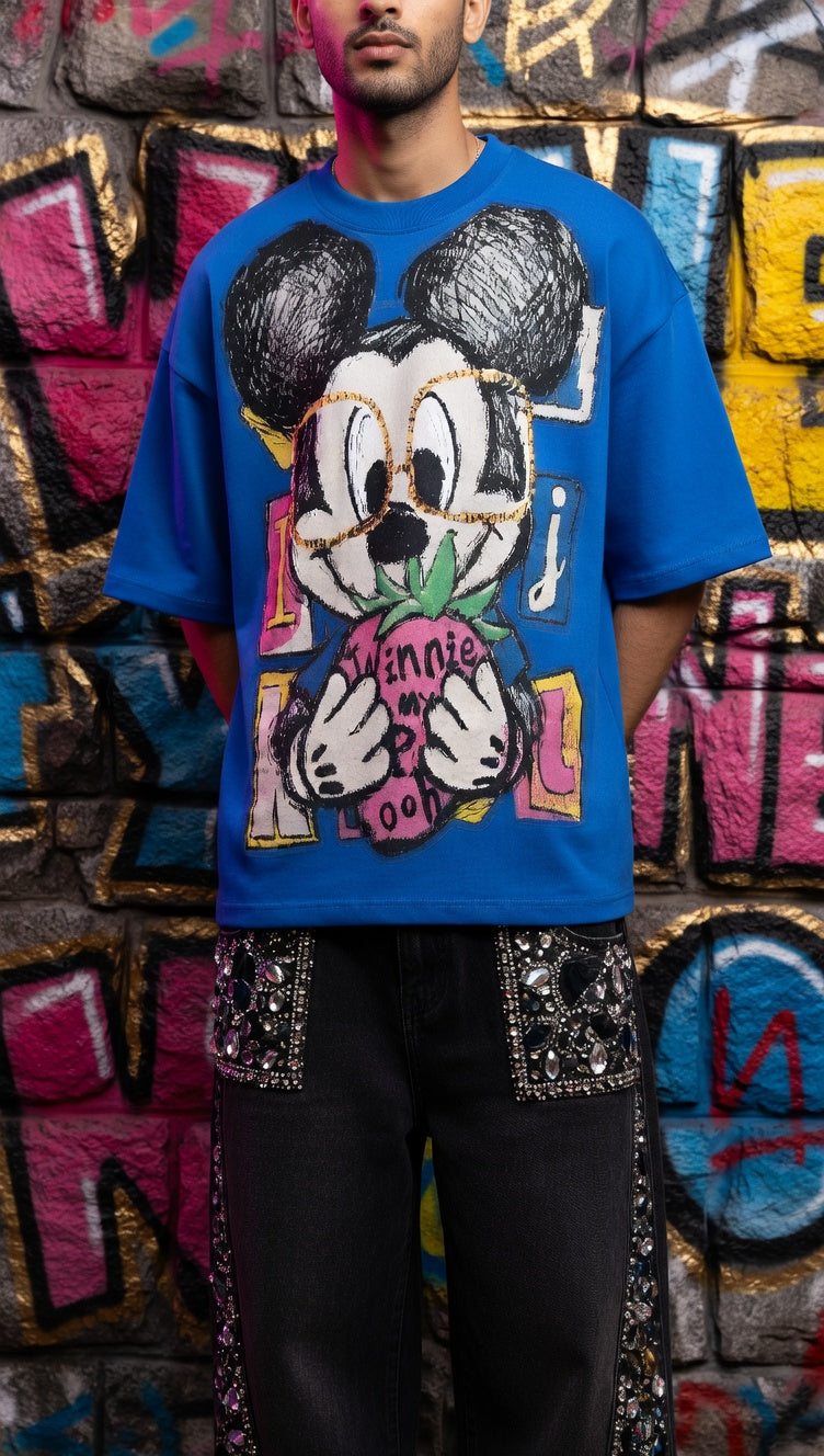 Classic Chill Oversized Tee — Graphic Print Fit — view 18