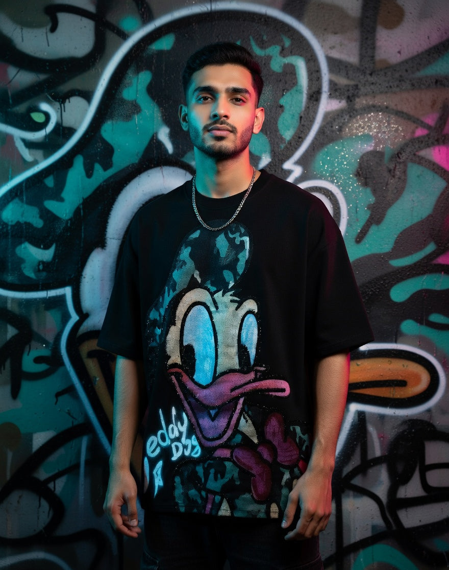 Graphic Oversized Tee — Premium Heavyweight Cotton — view 8
