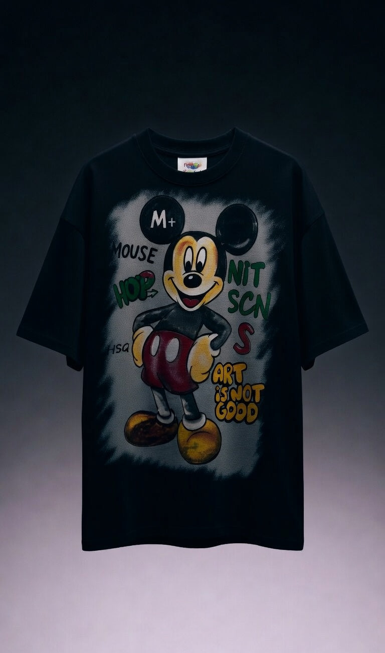 Retro Street Icon Tee — Heavyweight Oversized Fit — view 4