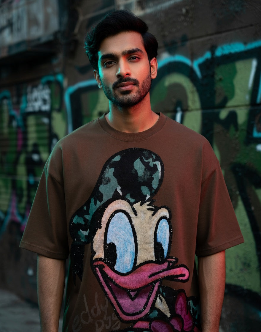 Graphic Oversized Tee — Premium Heavyweight Cotton — view 9