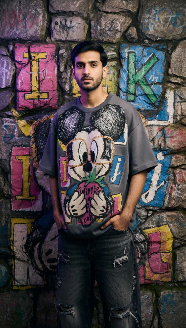 Classic Chill Oversized Tee — Graphic Print Fit — view 17