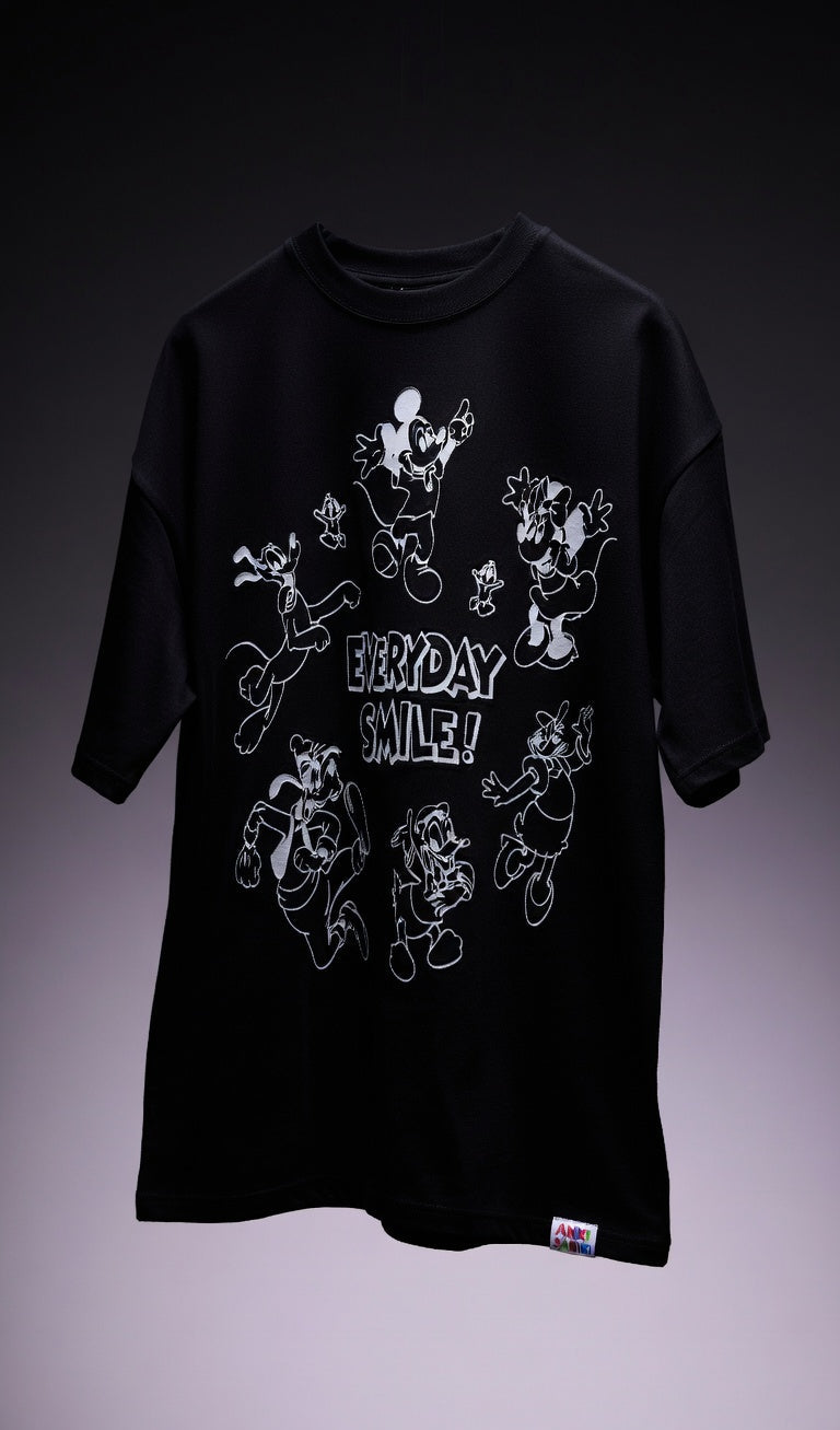 Oversized Graphic Tee — Bio-Washed Premium Cotton Fit — view 6