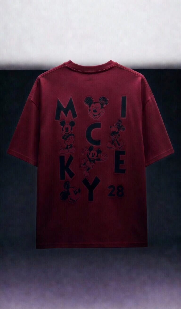 Retro Street Icon Tee — Heavyweight Oversized Fit — view 8