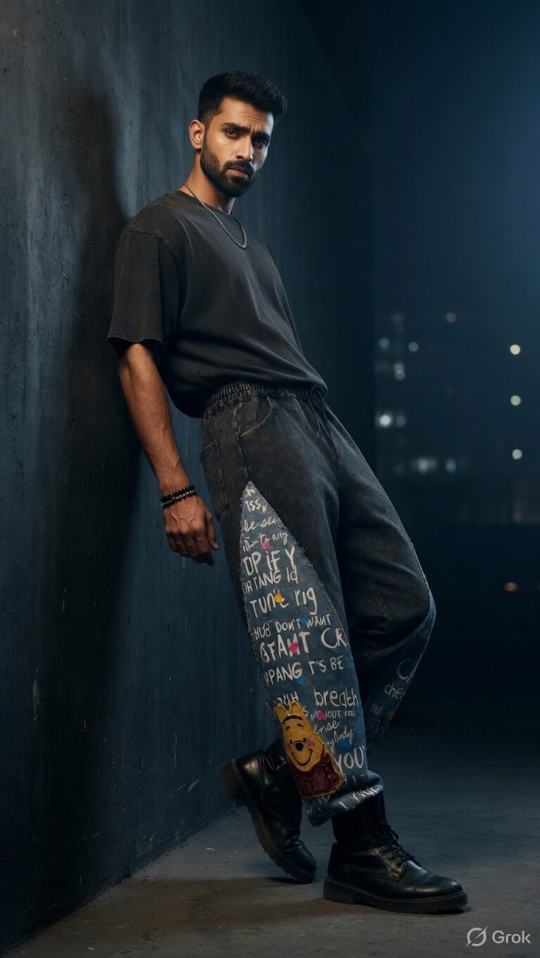 Sweet Honey Jeans — Relaxed Tapered Fit — view 6