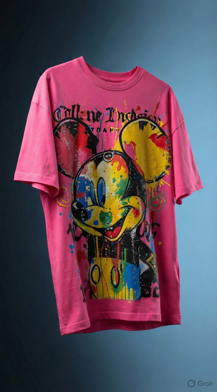 Pop Art Drip Oversized Tee — Premium Street Fit — view 8