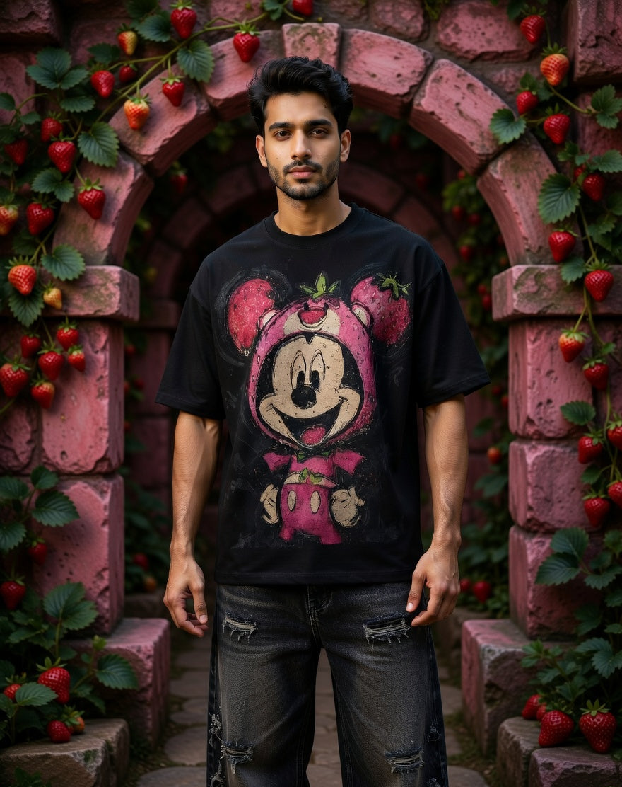 Iconic Fit Oversized Tee — Graphic Print — view 5