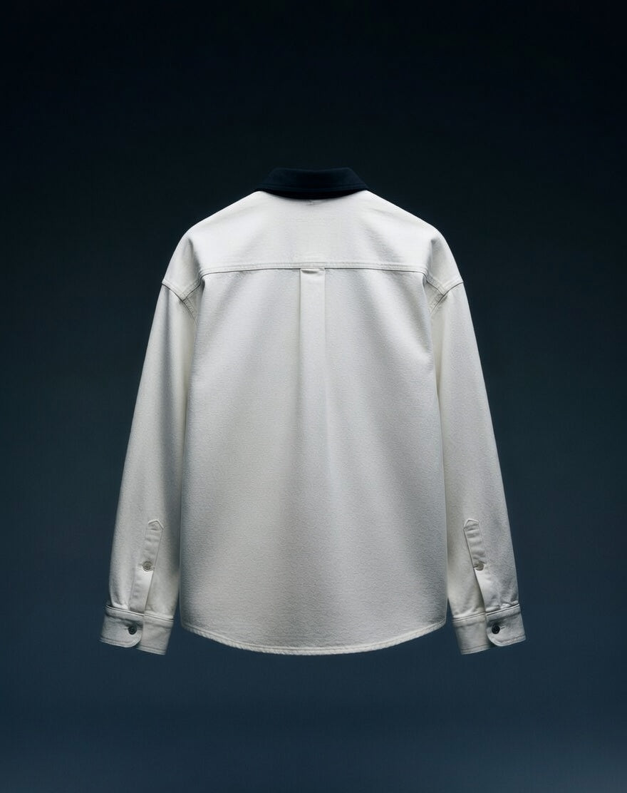 Carnival Oversized Shirt — Relaxed Fit with Structured Collar — view 2