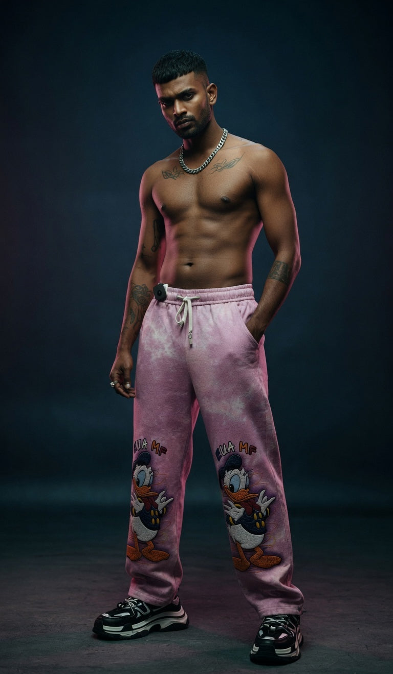 Ducky Lower — Duck Print Premium Joggers — view 4