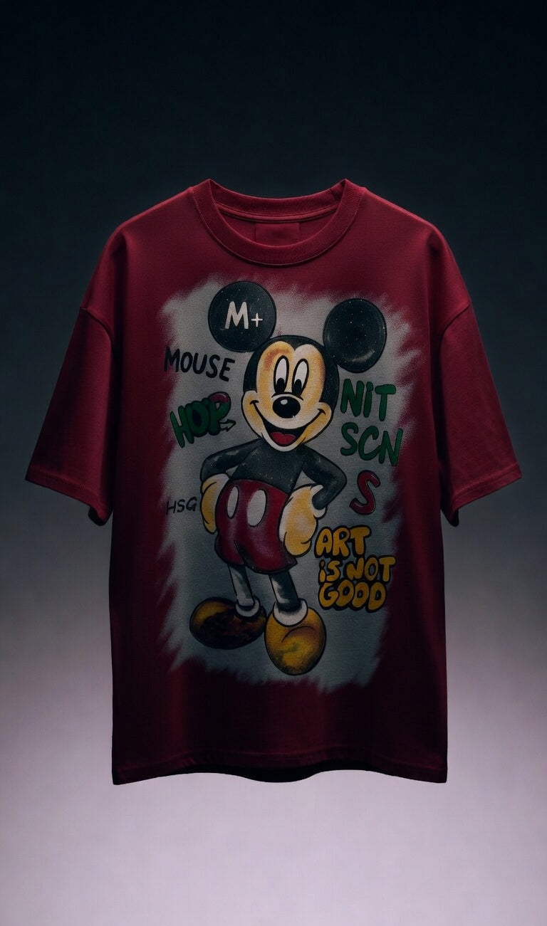 Retro Street Icon Tee — Heavyweight Oversized Fit — view 7