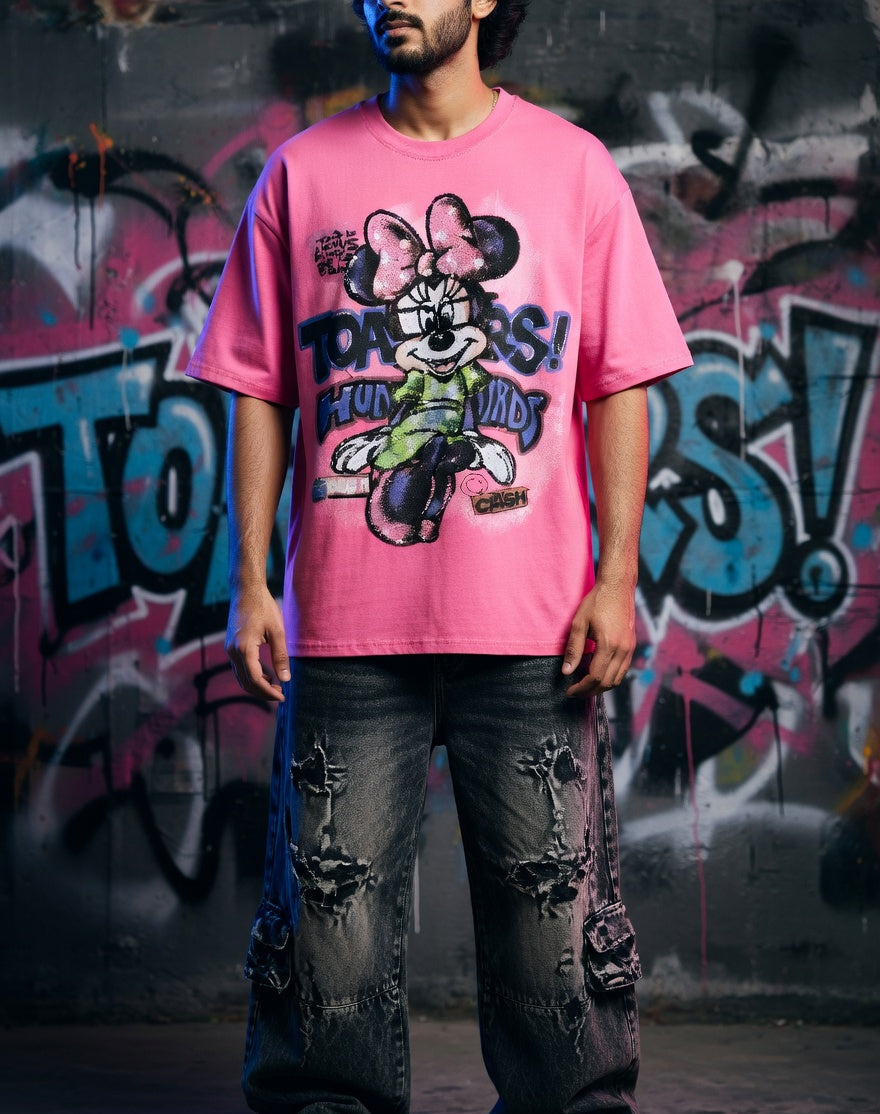 Lost in Vibes Oversized Tee — Drop-Shoulder Fit — view 7