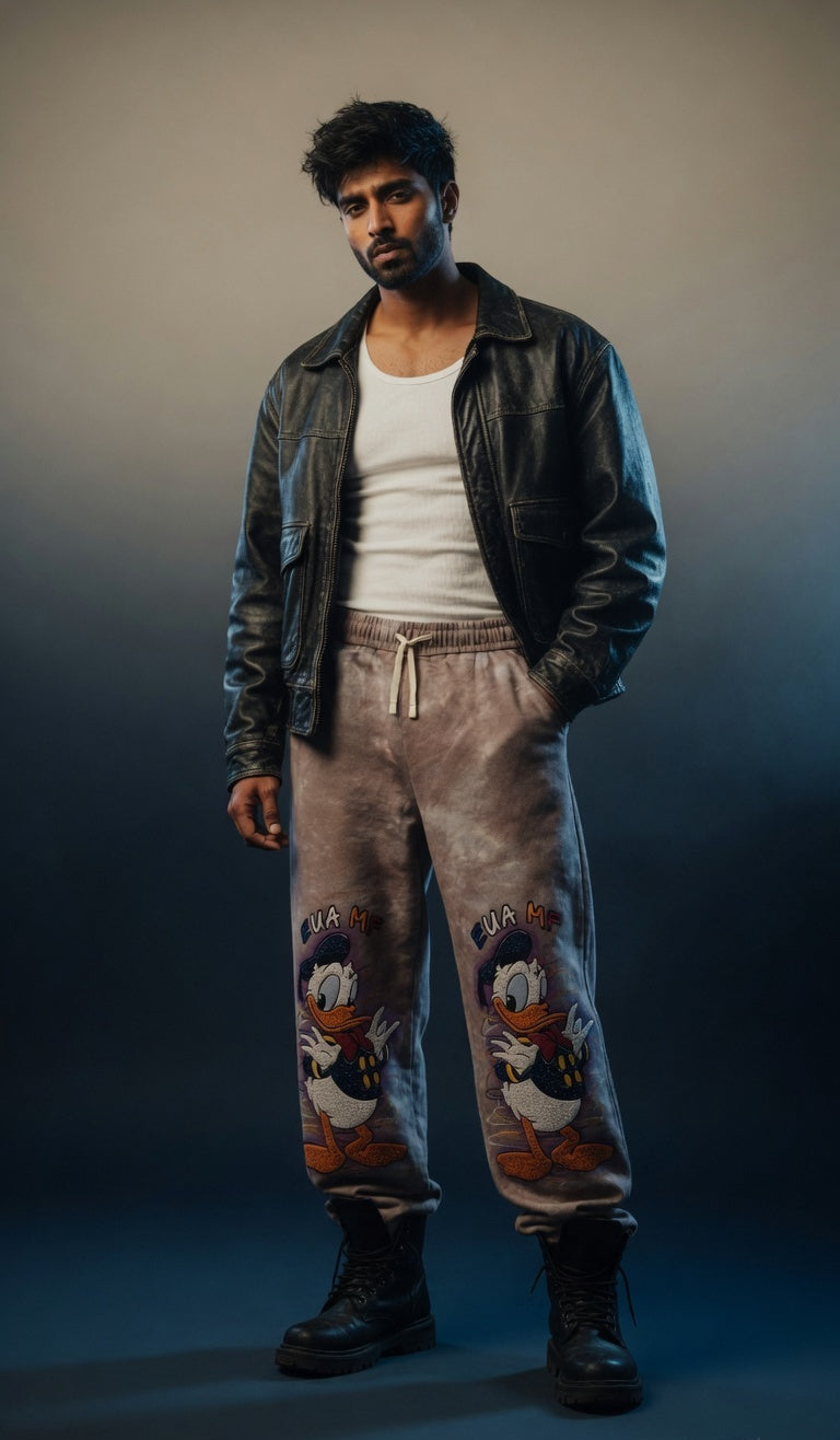 Ducky Lower — Duck Print Premium Joggers — view 6