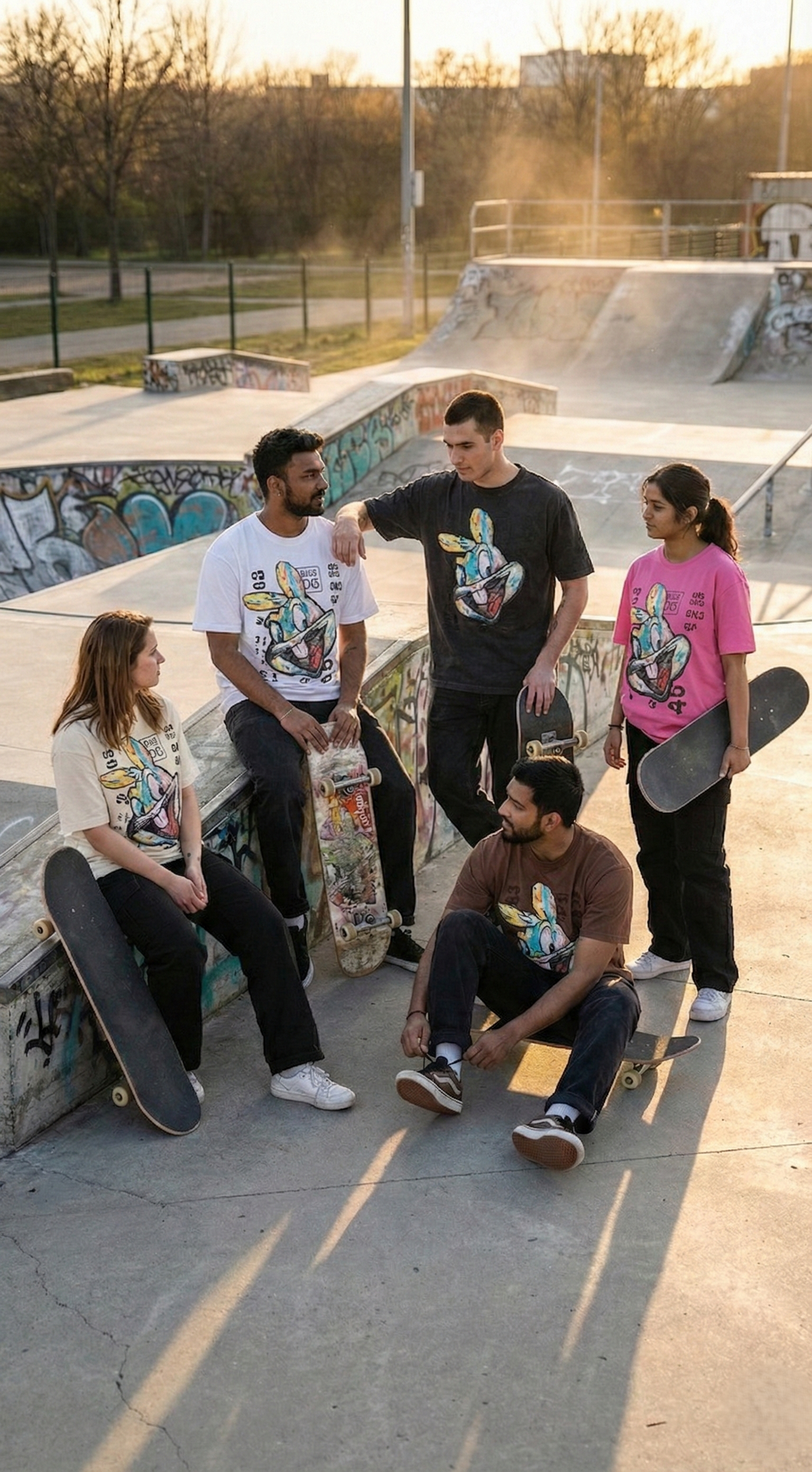 Attitude Edition Oversized Tee — Premium Cotton Fit — view 11