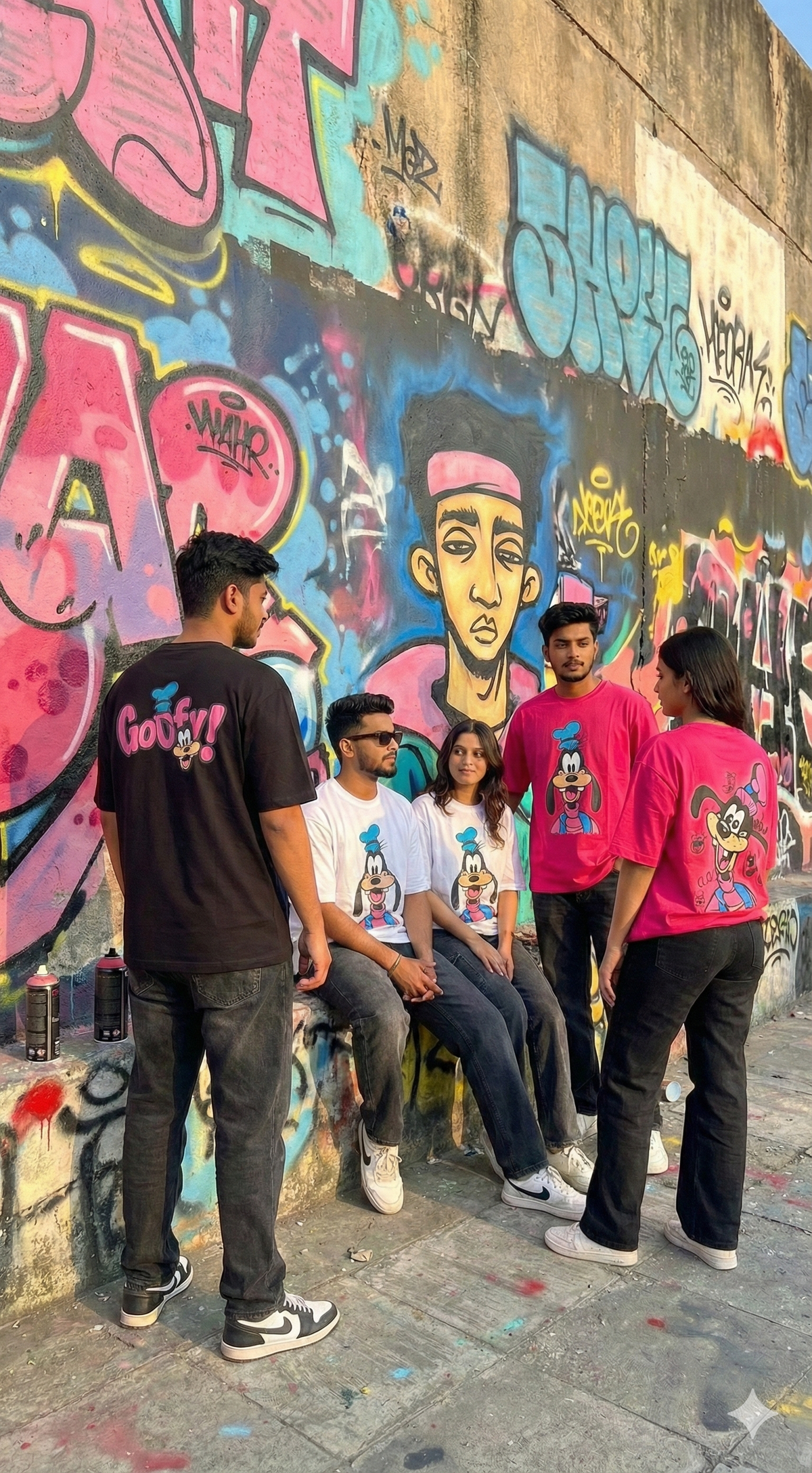 Street Graphic Oversized Tee — Universal Fit — view 13