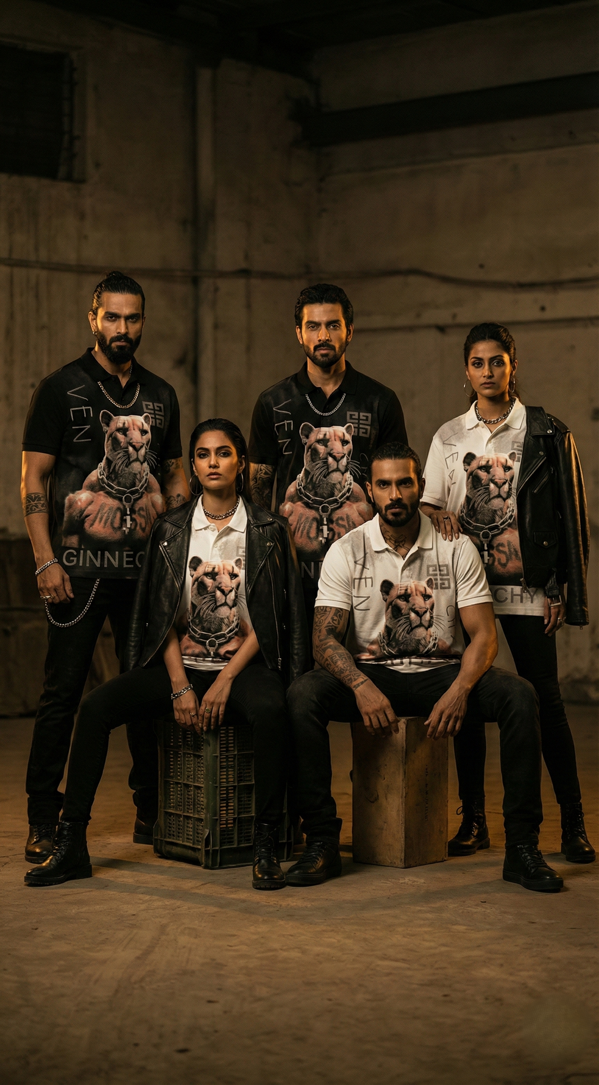 Royal Tiger Graphic Tee — Premium Streetwear Fit — view 4